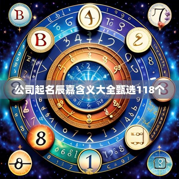 公司起名辰嘉含义大全甄选118个