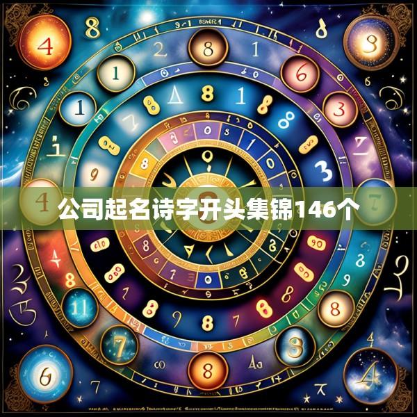 公司起名诗字开头集锦146个