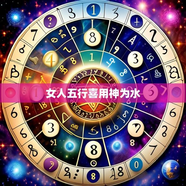 女人五行喜用神为水