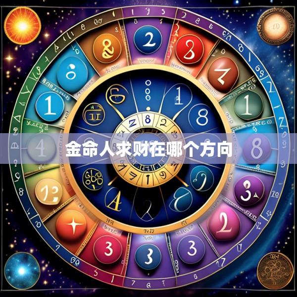 金命人求财在哪个方向