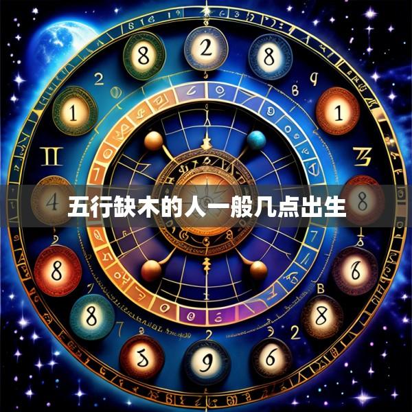 五行缺木的人一般几点出生