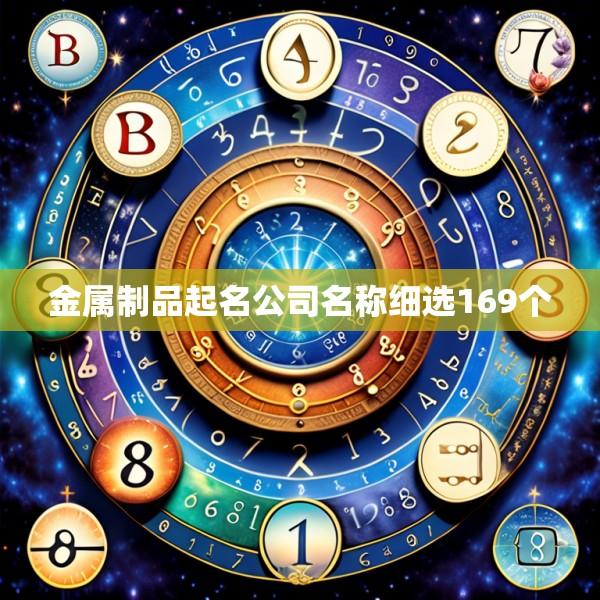 金属制品起名公司名称细选169个