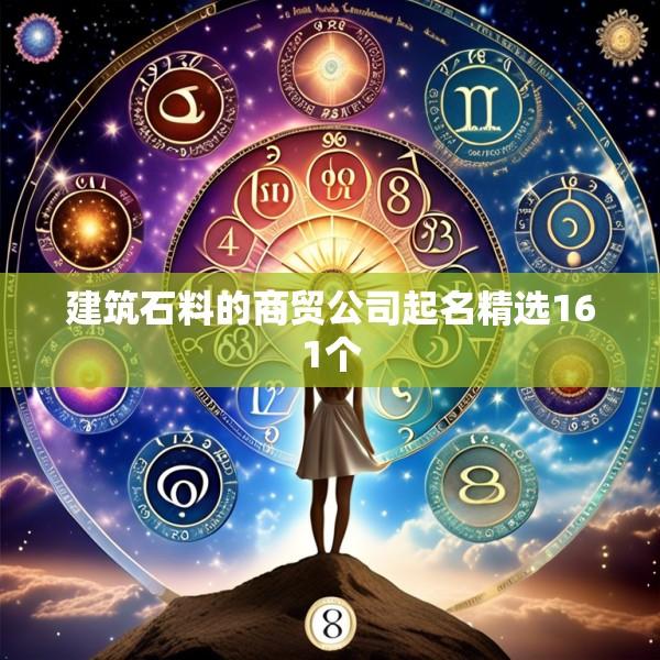 建筑石料的商贸公司起名精选161个