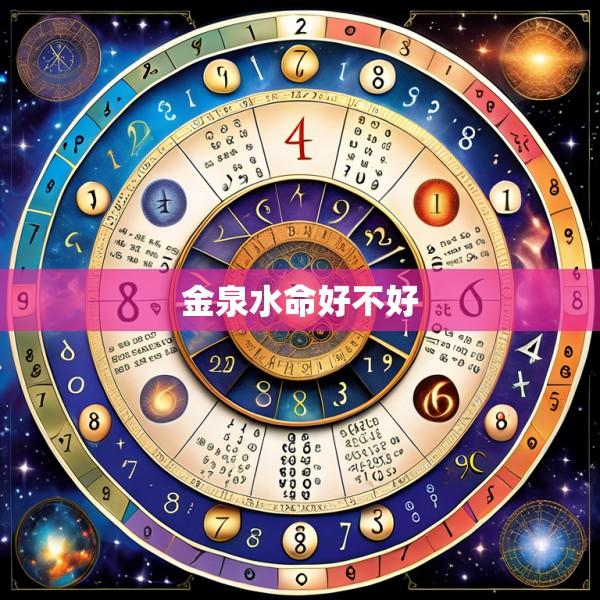 金泉水命好不好